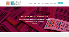 Desktop Screenshot of fashionservicenetwork.com